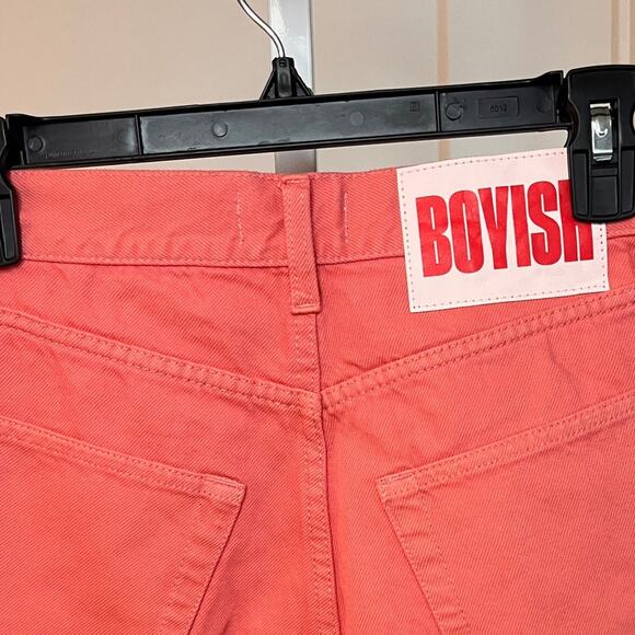 Boyish The Toby Jeans in Pretty in Pink Size Size 26 NWT - Picture 6 of 11